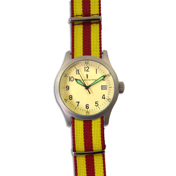 9th/12th Royal Lancers CXX Military Watch - regimentalshop.com