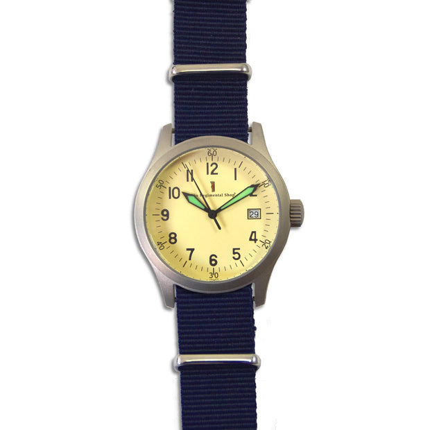 CXX Military Watch with Navy Blue Strap - regimentalshop.com