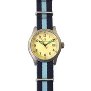 CXX Military Watch with Striped Blue Strap - regimentalshop.com