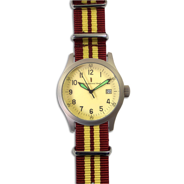 King's Royal Hussars (KRH) CXX Military Watch - regimentalshop.com