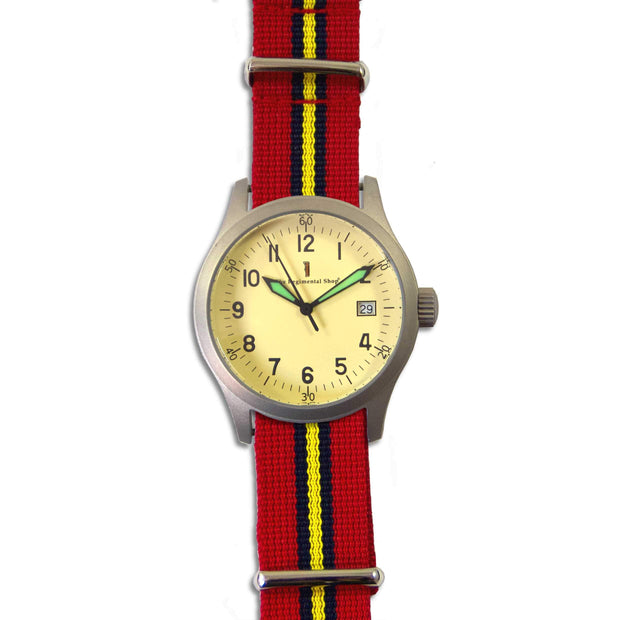 Royal Artillery Stable Belt CXX Military Watch - regimentalshop.com