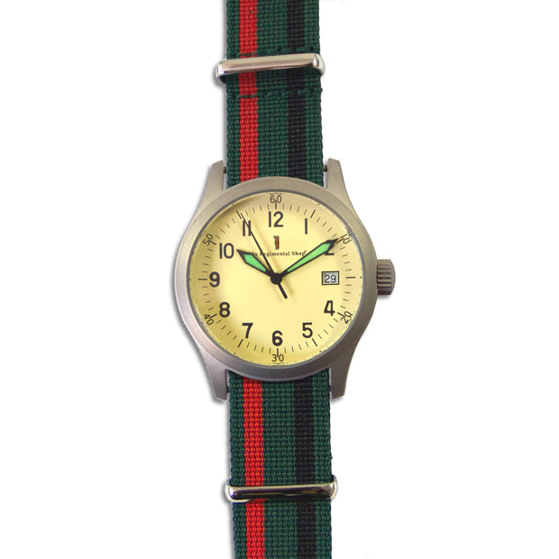 Royal Green Jackets CXX Military Watch - regimentalshop.com