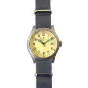 CXX Military Watch with Silver G10 Strap - regimentalshop.com