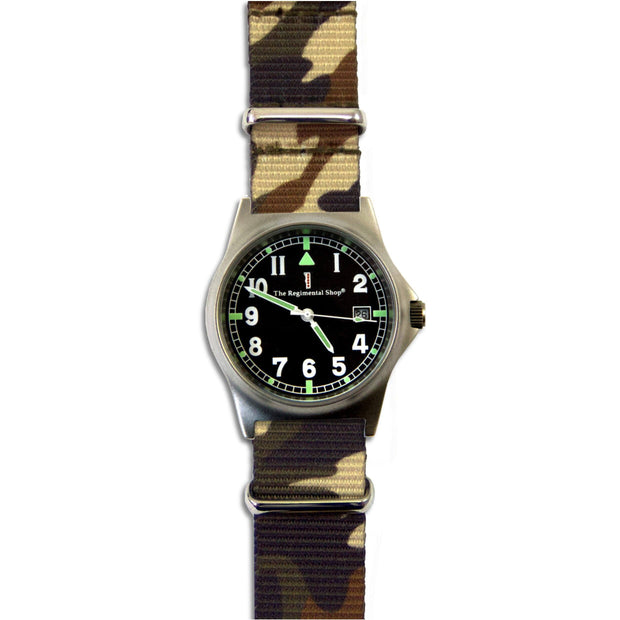 G10 Military Watch with Combat Camouflage Watch Strap - regimentalshop.com