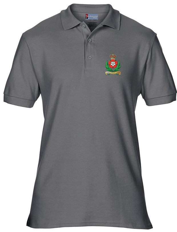 Intelligence Corps Regimental Polo Shirt Clothing - Polo Shirt The Regimental Shop 38/40" (M) Charcoal 