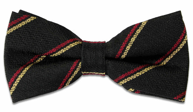 Cheshire Regiment (Town) Silk Non Crease (Pretied) Bow Tie Bowtie, Silk The Regimental Shop Black/Maroon/Gold one size fits all 