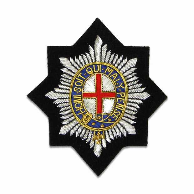 Coldstream Guards Blazer Badge Blazer badge The Regimental Shop Black/White/Red/Blue One size fits all 