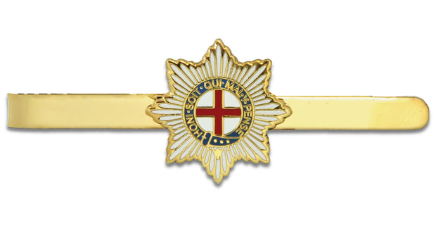 Coldstream Guards Tie Bar/Slide Tie Clip, Metal The Regimental Shop Gold/White/Red/Blue one size fits all 