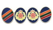 Duke of Lancaster's Cufflinks Cufflinks, Gilt Enamel The Regimental Shop Blue/Gold/Green/Orange/Red one size fits all 