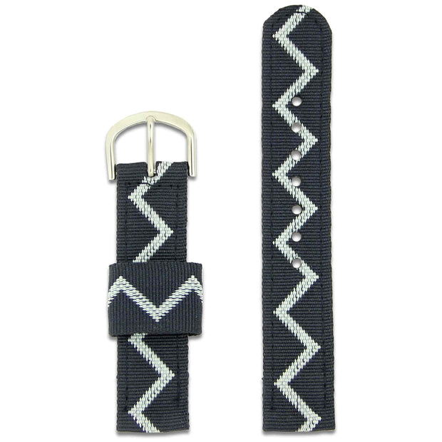 Fleet Air Arm Two Piece Watch Strap Two Piece Watch Strap The Regimental Shop Blue/Light Blue one size fits all 