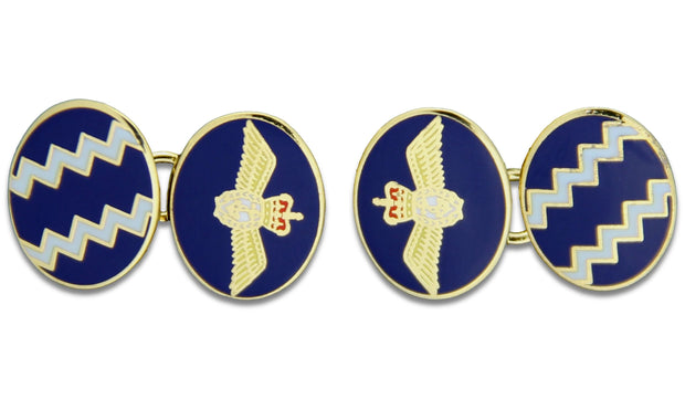 Fleet Air Arm Cufflinks Cufflinks, Gilt Enamel The Regimental Shop Blue/Gold one size fits all 