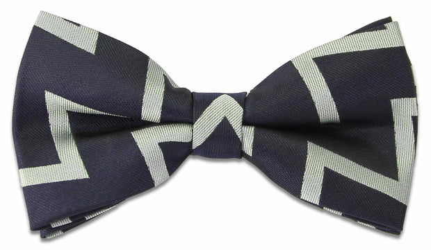 Fleet Air Arm "Zig Zag" (Pretied) Polyester Bow Tie Bowtie, Polyester The Regimental Shop Blue/Silver one size fits all 