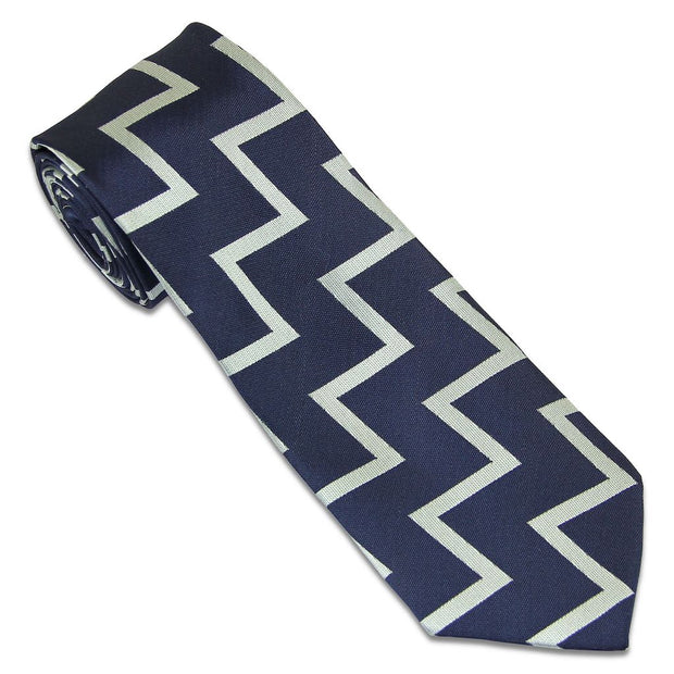 Fleet Air Arm Tie (Polyester) Tie, Polyester The Regimental Shop Blue/Silver one size fits all 