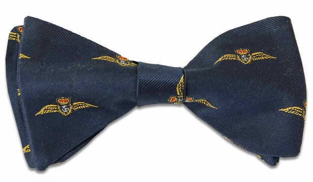 Fleet Air Arm "Wings" (Self Tie) Silk Bow Tie Bowtie, Silk The Regimental Shop Blue/Yellow one size fits all 