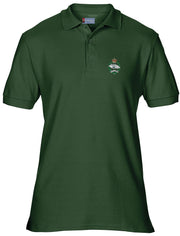 Royal Tank Regiment Polo Shirt Clothing - Polo Shirt The Regimental Shop 36" (S) Bottle Green 