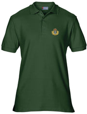 Royal Navy Polo Shirt (Cap Badge) Clothing - Polo Shirt The Regimental Shop 36" (S) Bottle Green 