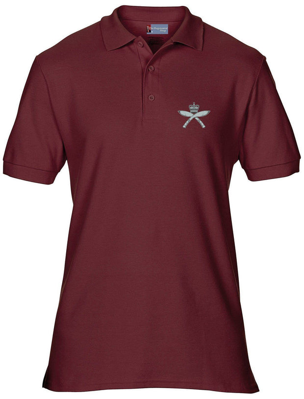 Royal Gurkha Rifles Polo Shirt Clothing - Polo Shirt The Regimental Shop 36" (S) Maroon 