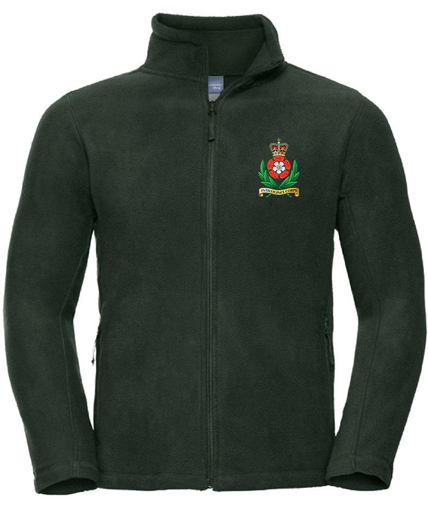 Intelligence Corps Premium Outdoor Fleece Clothing - Fleece The Regimental Shop 33/35" (XS) Bottle Green 