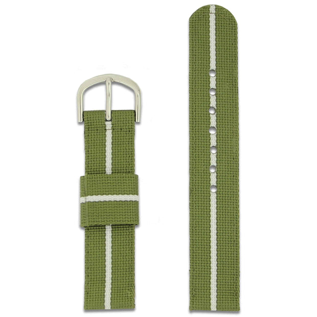 The Green Howards Two Piece Watch Strap - regimentalshop.com