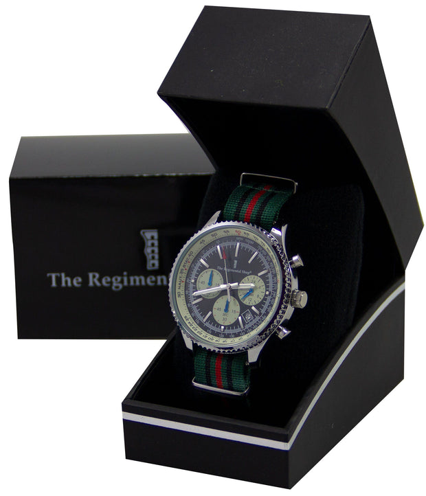 Gurkha Brigade Military Chronograph Watch Chronograph The Regimental Shop   