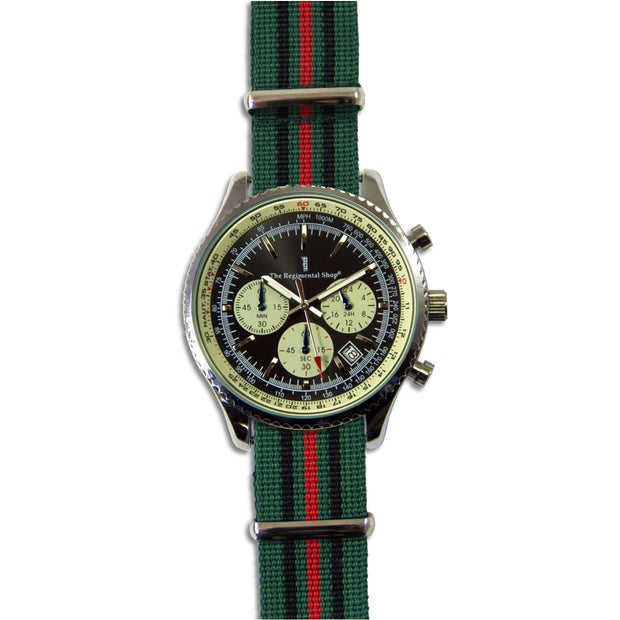 Gurkha Brigade Military Chronograph Watch Chronograph The Regimental Shop   