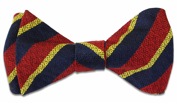 Honourable Artillery Company Medal Colours Silk Non Crease Self Tie Bow Tie Bowtie, Silk The Regimental Shop Red/Yellow/Blue one size fits all 