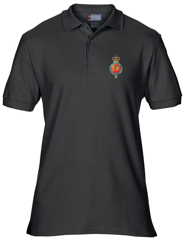 Household Cavalry Polo Shirt Clothing - Polo Shirt The Regimental Shop 38/40" (M) Black 