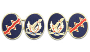Honourable Artillery Company Cufflinks Cufflinks, Gilt Enamel The Regimental Shop Blue/Red/White/Gold one size fits all 