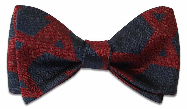 Honourable Artillery Company Silk Non Crease Self Tie Bow Tie Bowtie, Silk The Regimental Shop Navy Blue/Red one size fits all 