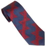 Honourable Artillery Company (HAC) Tie (Silk Non Crease) Tie, Silk Non Crease The Regimental Shop Blue/Red one size fits all