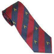 Household Division Snipers' Tie (Polyester) Tie, Polyester The Regimental Shop Navy/Maroon/Gold one size fits all