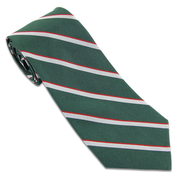 Intelligence Corps Tie (Silk) Tie, Silk, Woven The Regimental Shop Green/Silver/Red one size fits all 