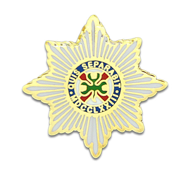 Irish Guards Lapel Badge Lapel badge The Regimental Shop Gold/White/Red/Green one size fits all 