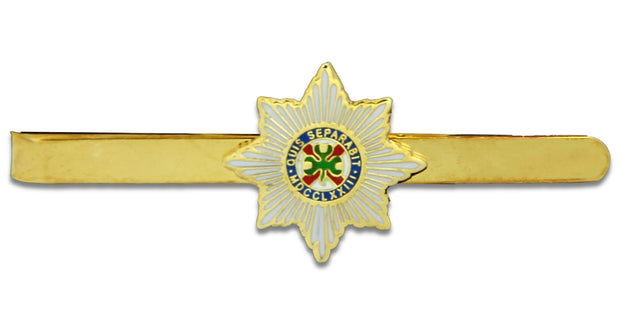 Irish Guards Tie Clip/Slide Tie Clip, Metal The Regimental Shop Gold/White/Blue/Red/Green one size fits all 