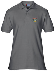 Junior Leaders' (Royal Armoured Corps) Regiment Polo Shirt Clothing - Polo Shirt The Regimental Shop 36" (S) Charcoal