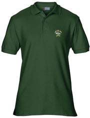 Junior Leaders' (Royal Armoured Corps) Regiment Polo Shirt Clothing - Polo Shirt The Regimental Shop 36" (S) Bottle Green