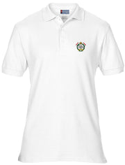 Junior Leaders' (Royal Armoured Corps) Regiment Polo Shirt Clothing - Polo Shirt The Regimental Shop 36" (S) White