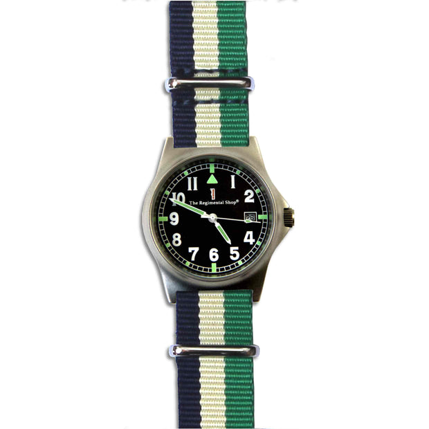 King's Own Yorkshire Light Infantry (KOYLI) G10 Military Watch G10 Watch The Regimental Shop Navy Blue/Buff/Green one size fits all 