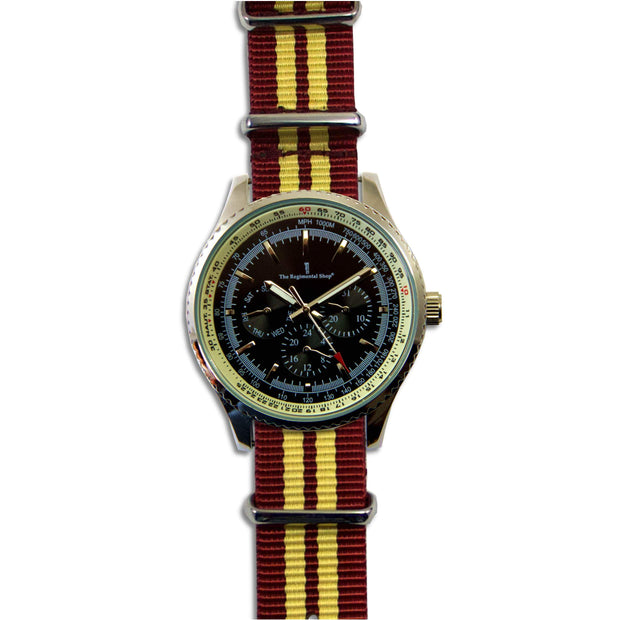 King's Royal Hussars Military Multi Dial Watch Multi Dial The Regimental Shop   