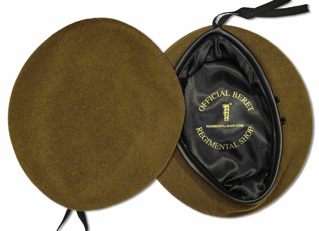 Khaki Military Beret Beret The Regimental Shop   