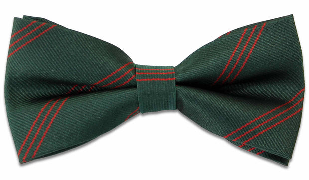 King's Royal Rifles Corps Silk (Pre-tied) Bow Tie Bowtie, Silk The Regimental Shop Green/Red one size fits all 