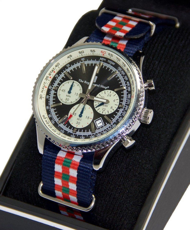 King's Own Scottish Borderers (KOSB) Military Chronograph Watch - regimentalshop.com