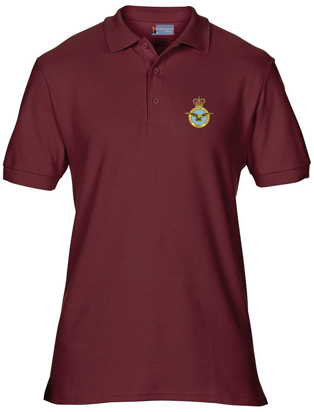 Royal Air Force (RAF) Polo Shirt Clothing - Polo Shirt The Regimental Shop 36" (S) Maroon 