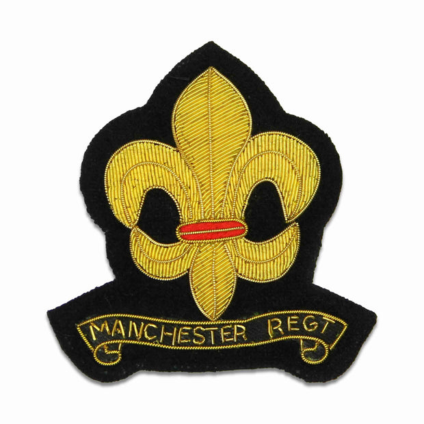 Manchester Regiment Blazer Badge Blazer badge The Regimental Shop Black/Gold One size fits all 