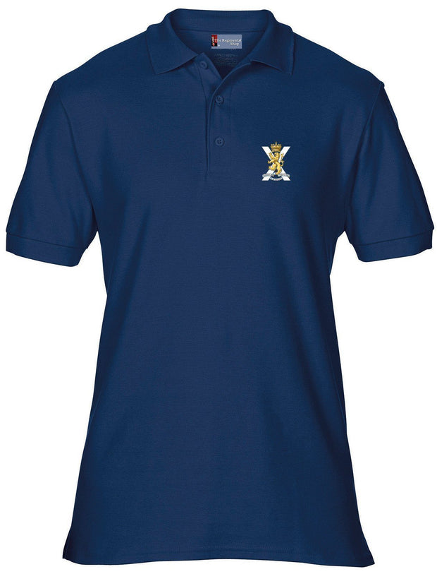 Royal Regiment of Scotland Polo Shirt Clothing - Polo Shirt The Regimental Shop 38/40" (M) Navy 