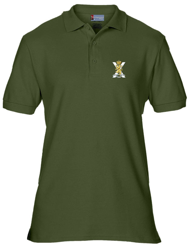 Royal Regiment of Scotland Polo Shirt Clothing - Polo Shirt The Regimental Shop 36" (S) Olive 