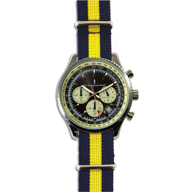 Princess of Wales's Royal Regiment (PWRR) Chronograph Watch Chronograph The Regimental Shop   