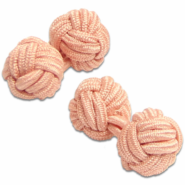 Pink Knot Cufflinks - regimentalshop.com