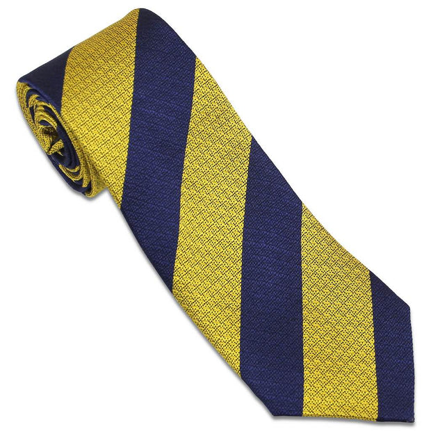Princess of Wales's Royal Regiment (PWRR) Tie (Silk Non Crease) Tie, Silk Non Crease The Regimental Shop Blue/Yellow one size fits all 