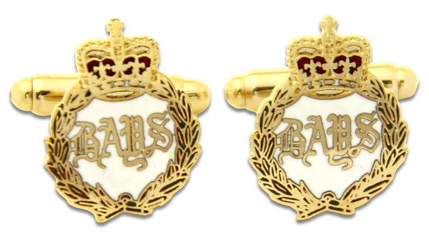 Queen's Bays (2nd Dragoon Guards)  Cufflinks Cufflinks, T-bar The Regimental Shop Gold/White one size fits all 